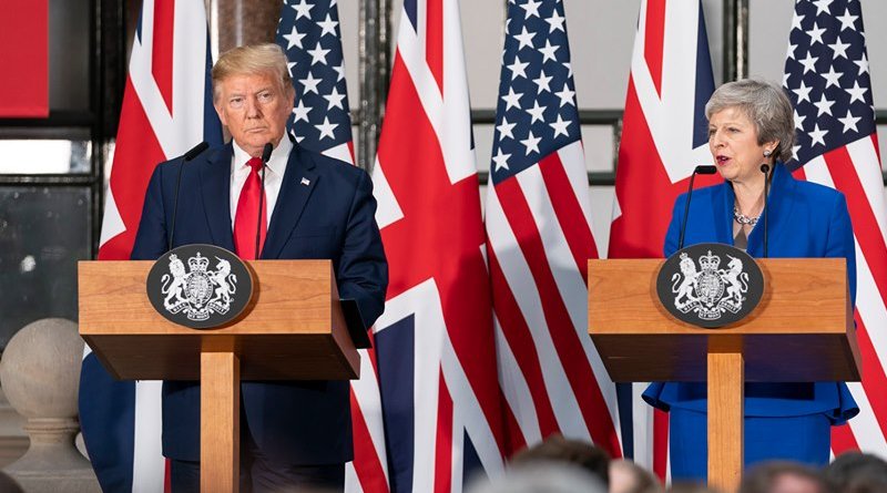 US President Donald Trump and British Prime Minister Teresa May. Photo Credit: The White House