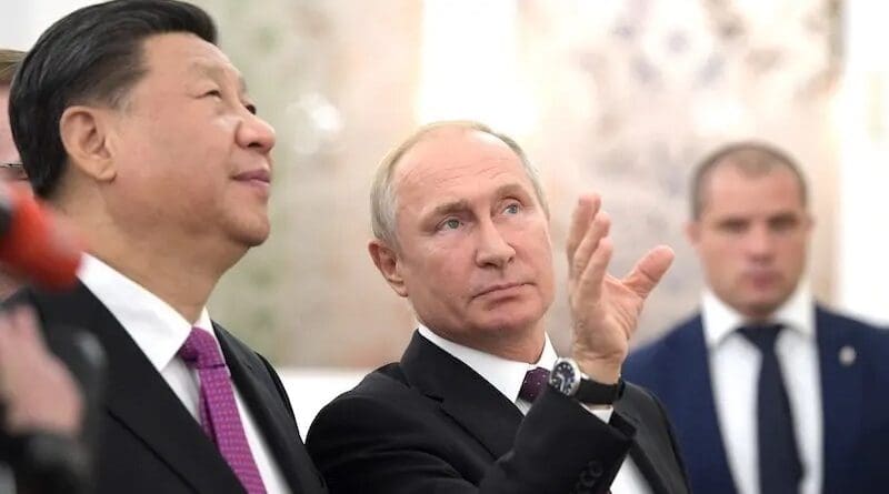 Russia's President Vladimir Putin and China's President Xi Jinping. Photo Credit: Kremlin.ru