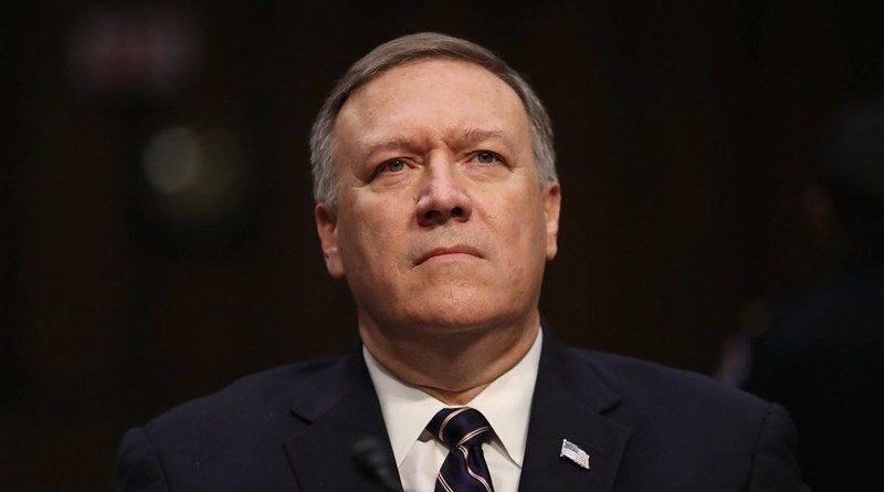 US Secretary of State Mike Pompeo. Photo Credt: Tasnim News Agency