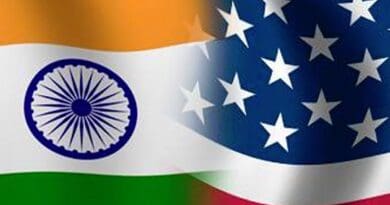 Flags of India and the United States