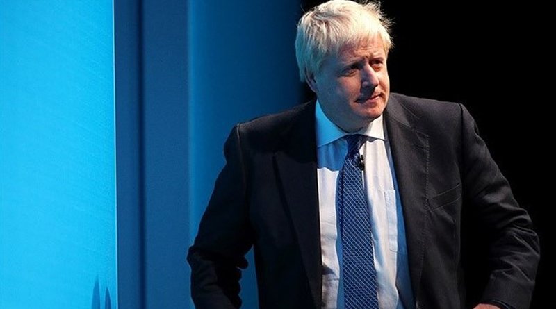 United Kingdom's Boris Johnson. Photo Credit: Tasnim News agency