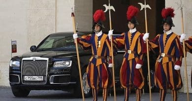 Swiss Guard at Vatican. Photo Credit: Kremlin.ru