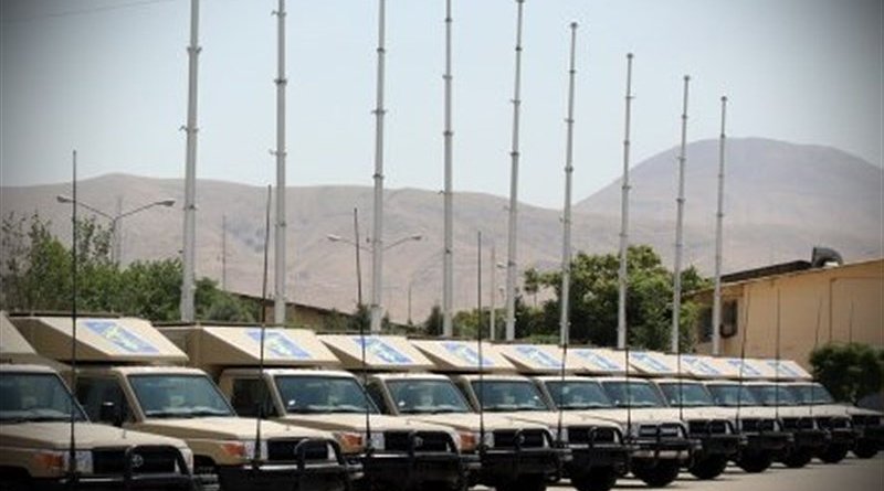 Iran's communication system, dubbed “Sepehr-110”. Photo Credit: Tasnim News Agency