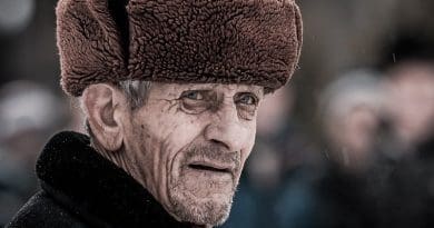 elderly russia man