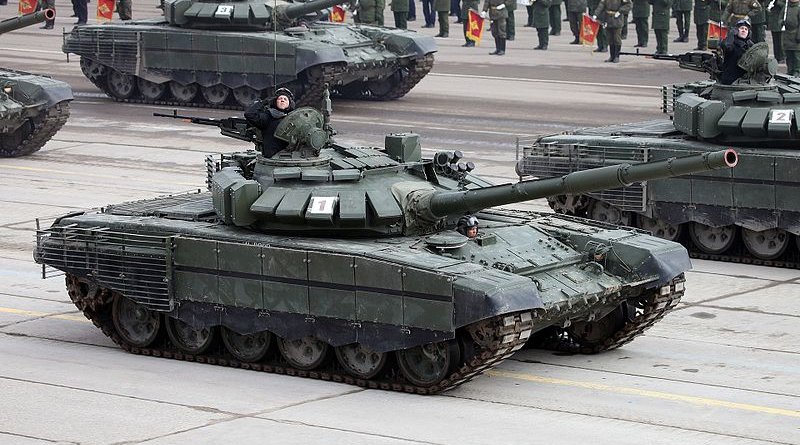 File photo of a Russian T-72 tank. Photo Credit: Vitaly V. Kuzmin, Wikipedia Commons