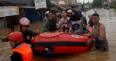 Flooding in Indonesia. File Photo: Tasnim News Agency