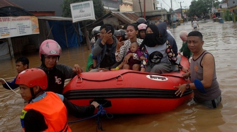 Flooding in Indonesia. File Photo: Tasnim News Agency