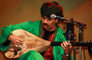 Bachir Attar, the soul and leader of the Jajouka Master Musicians 