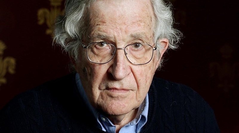 Noam Chomsky. Photo Credit: Tasnim News Agency