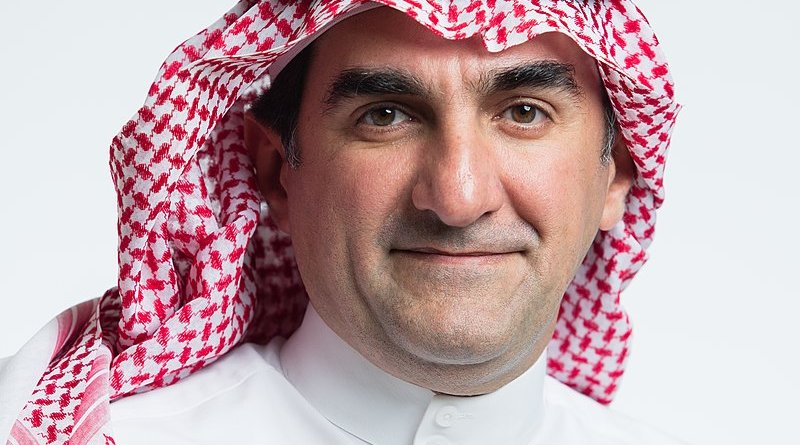 Portrait image of Yasir Al-Rumayyan. Photo Credit: Public Investment Fund of Saudi Arabia, Wikipedia Commons