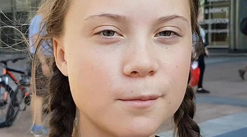 Greta Thunberg. Photo Credit: Jan Ainali, Wikipedia Commons.