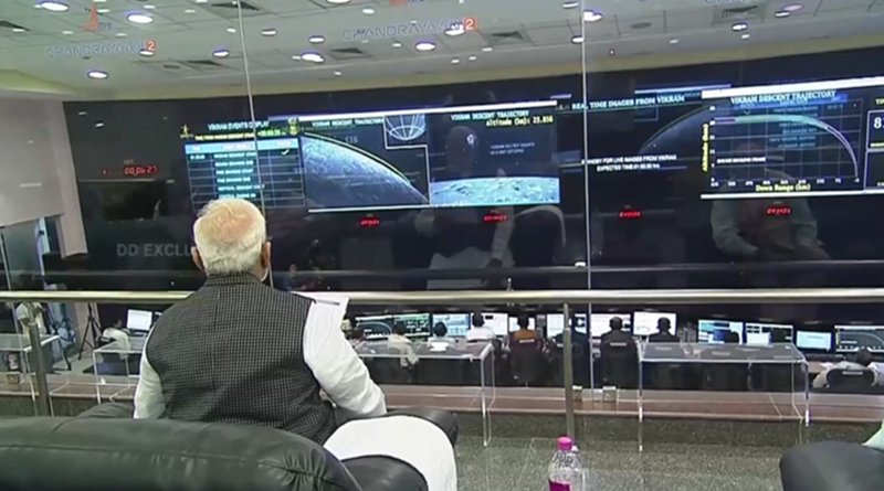 Indian PM Narendra Modi. Photo Credit: ISRO