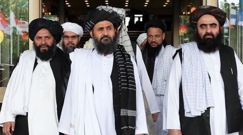 File photo of Afghan Taliban in Doha, Qatar. Photo Credit: Tasnim News Agency