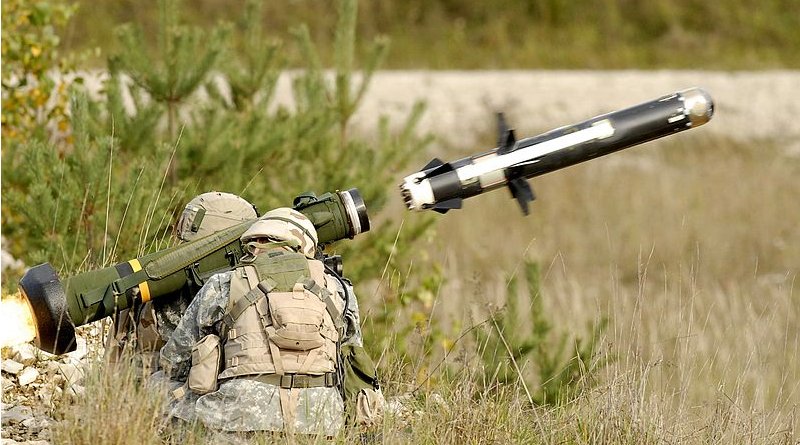 Javelin anti-tank missile of the United States Army. Photo Credit: US Army