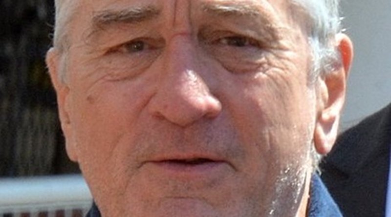 Actor Robert De Niro. Photo: Wikipedia Commons