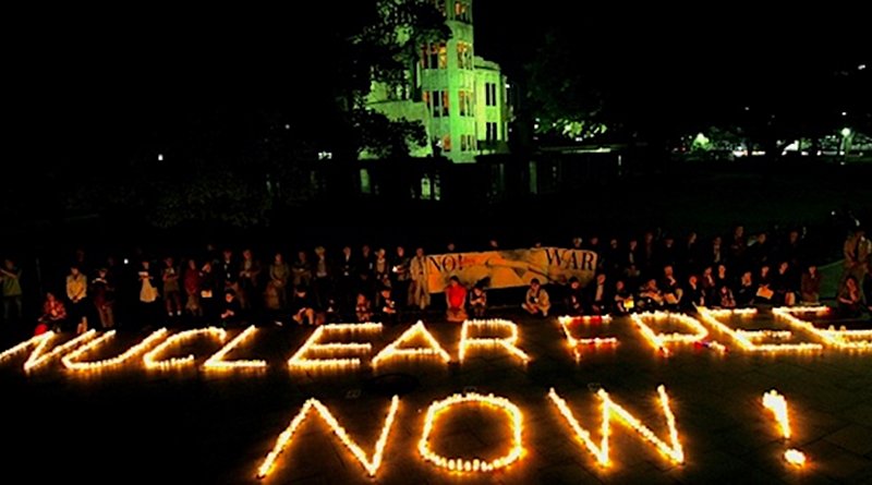 nuclear protest Image credit: ICAN