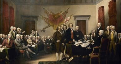 Declaration of Independence, an 1819 painting by John Trumbull
