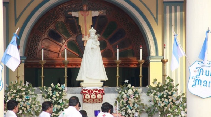 Sri Lanka's historic Roman Catholic church, Shrine of Our Lady of Madhu. Photo Credit: Sri Lanka government