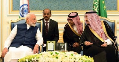 The Prime Minister, Shri Narendra Modi meeting the King Salman bin Abdulaziz Al Saud of Saudi Arabia, in Riyadh, Saudi Arabia. Photo Credit: India Prime Minister office