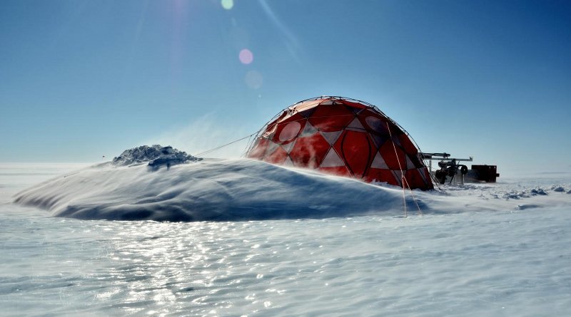 Princeton University-led researchers have extracted 2 million-year-old ice cores from Antarctica -- the oldest yet recovered -- that provide the first direct observations of prehistoric atmospheric conditions and temperatures. They used data from the ice cores to answer long-held questions about how our current colder, longer glacial cycle emerged. CREDIT (Photos by Sean Mackay, Boston University)