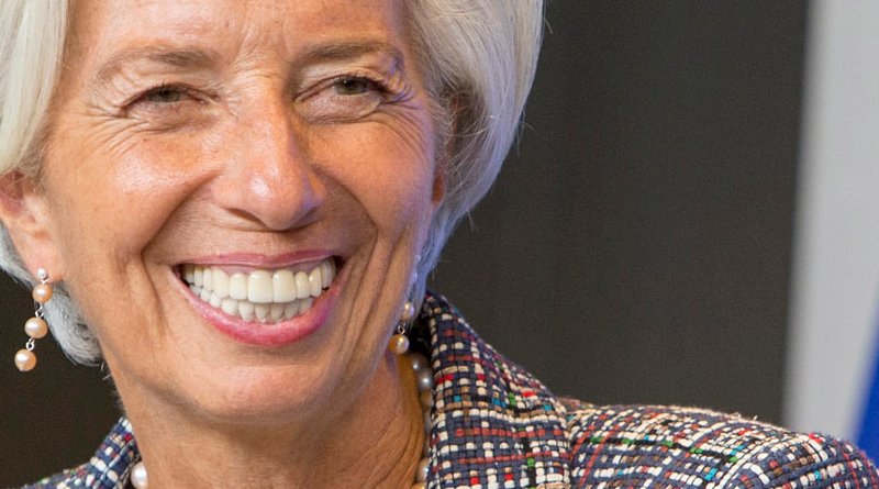 Christine Lagarde. Photo Credit: European Parliament