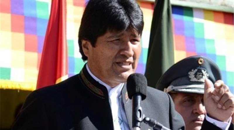 Bolivia's Evo Morales. Photo Credit: Tasnim News Agency