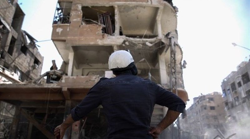 White Helmets in Syria. Photo Credit: Tasnim News Agency