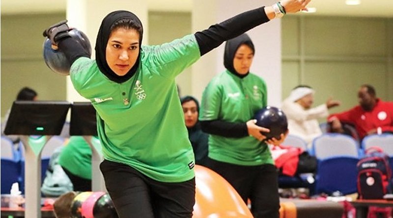 Mashael Alabdulwahid will join her male teammate Abdulrahman Al-Khilaiwi at the 55th QubicaAMF Bowling World Cup in Indonesia. (Photo/Supplied)