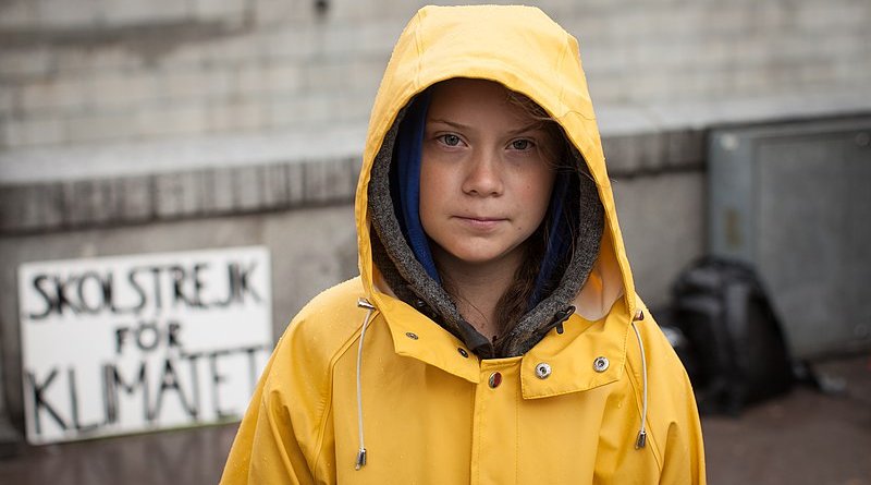 Greta Thunberg. Photo Credit: Anders Hellberg, Wikimedia Commons