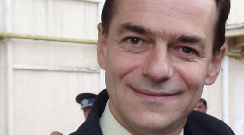 Romania's Ludovic Orban. Photo Credit: AdySarbus, Wikipedia Commons