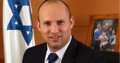 Israel's Naftali Bennett. Photo Credit: The Spokesperson of The Ministry of Economy, Wikipedia Commons.