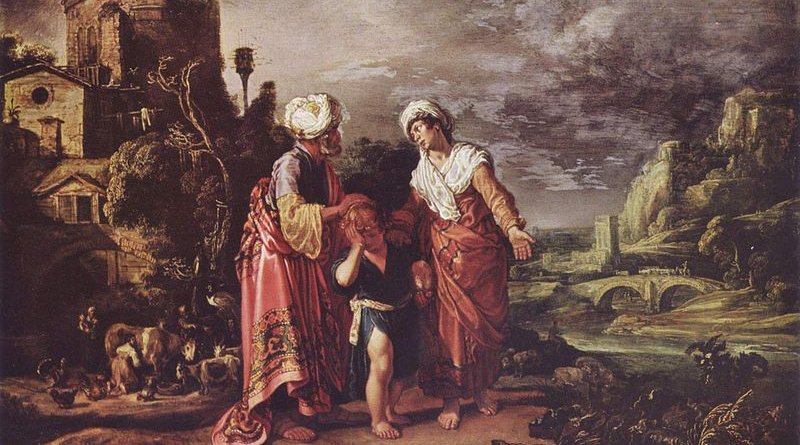The dismissal of Hagar, by Pieter Pietersz Lastman.