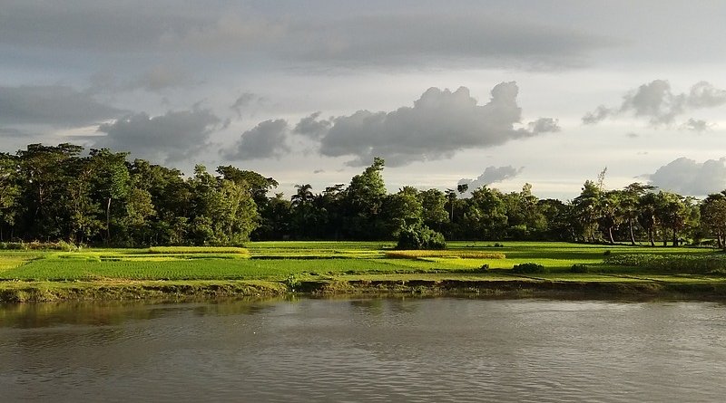 Feni river in Bangladesh