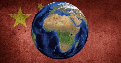 china africa globe
