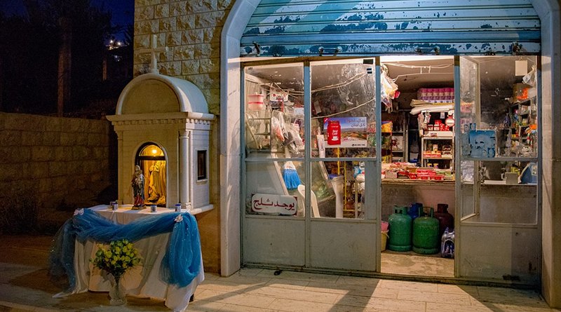 lebanon christian quarter shop virgin mary