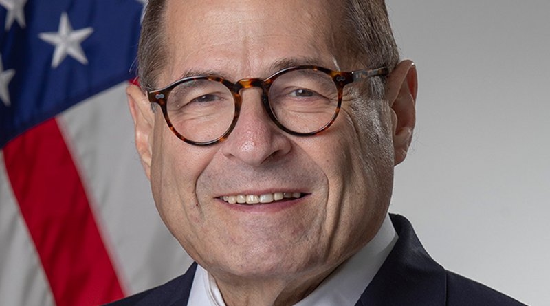 Official Portrait of U.S. Representative & Judiciary Committee Chair Jerry Nadler (D-NY). Credit: U.S. House Office of Photography, Wikipedia Commons