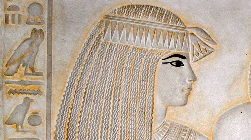 Details of Ancient Egyptian known as Merit Ptah. Photo Credit: Stzeman, Wikimedia Commons