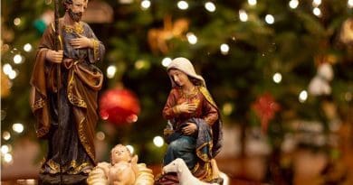 christmas nativity scene joseph mary baby jesus