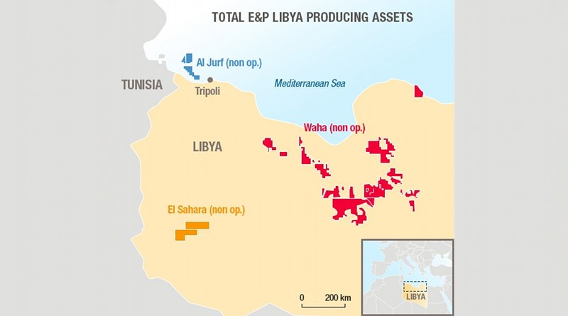 Total in Libya. Credit: Total