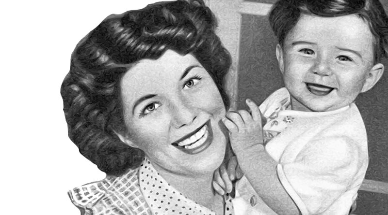 1950s mother child classic vintage