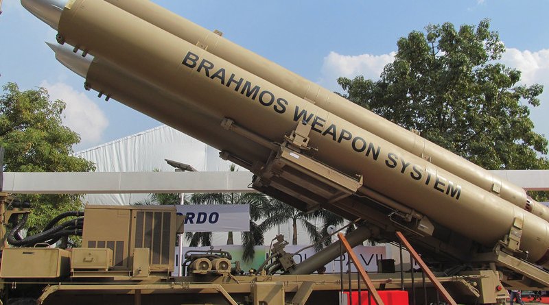 Indian army’s BrahMos Mobile Autonomous Launchers, February 7, 2014 (Courtesy Anirvan Shukla)
