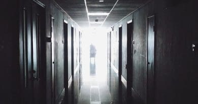 emergency hospital hallway