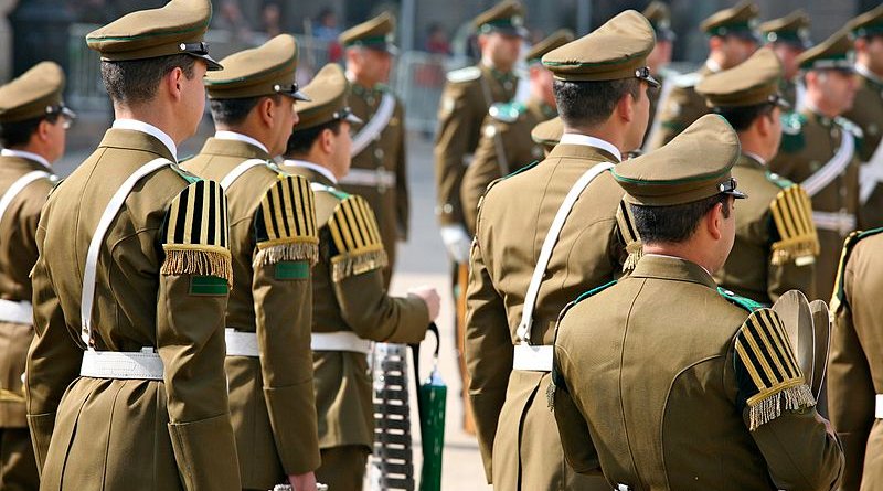 Military parade in Santiago, Chile. Photo Credit: Alex Proimos, Wikimedia Commons