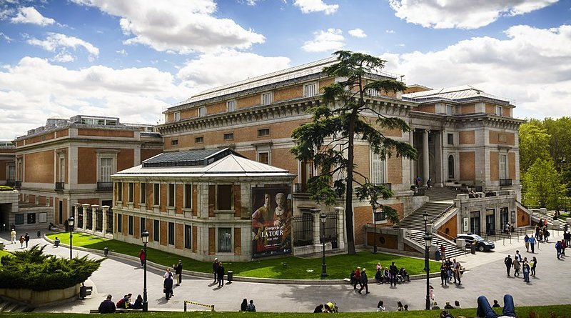 Exterior of the Prado Museum in Madrid, Spain. Photo Credit: Wikipedia Commons