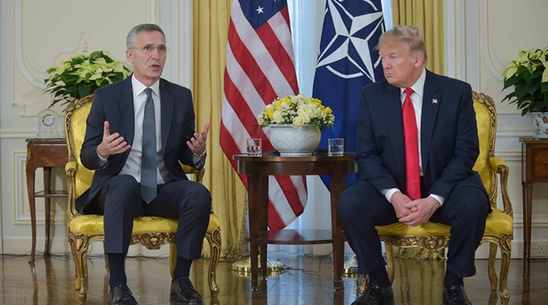 NATO Secretary General Jens Stoltenberg with US President Donald Trump. Photo Credit: NATO