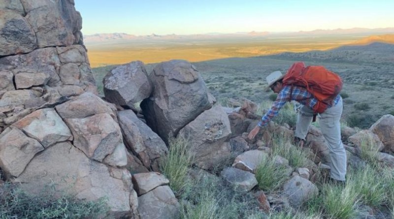 University of Wyoming Assistant Professor Jay Chapman has led geological research showing the southwestern United States was once similar to modern-day Tibet. CREDIT Adam Trzinski