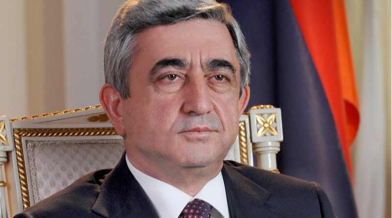 Armenia's Serzh Sarkisian. Photo Credit: Hrantos, Wikimedia Commons