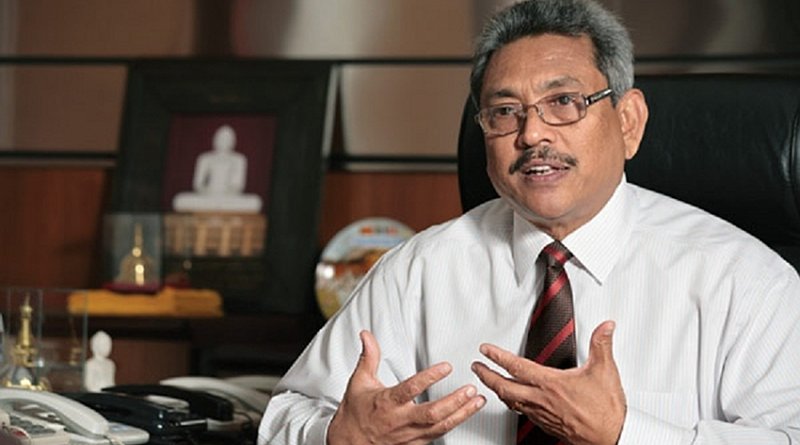 Sri Lanka's President Gotabaya Rajapaksa. Photo Credit: Sri Lanka government