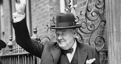 British Prime Minister Winston Churchill in 1943. Photo Credit: British Government, Wikipedia Commons