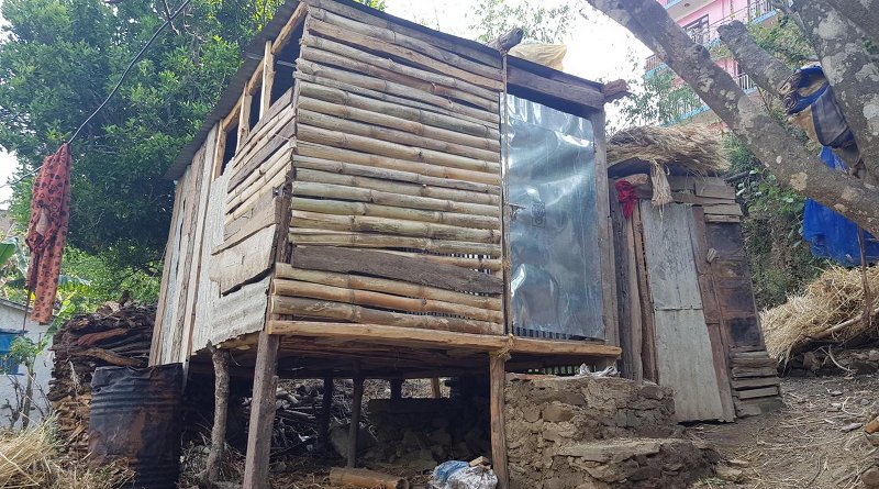 This is a menstruation hut in Nepal, taken by researchers on site. CREDIT What's missing in MHM? Moving beyond hygiene in Menstrual Hygiene Management